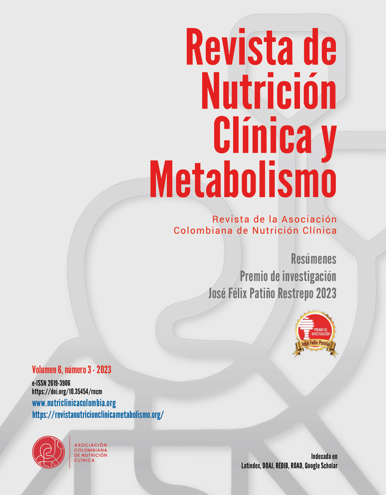 Vista de Revista completa Vol 6 N 3 Revista de Nutrición Clínica  