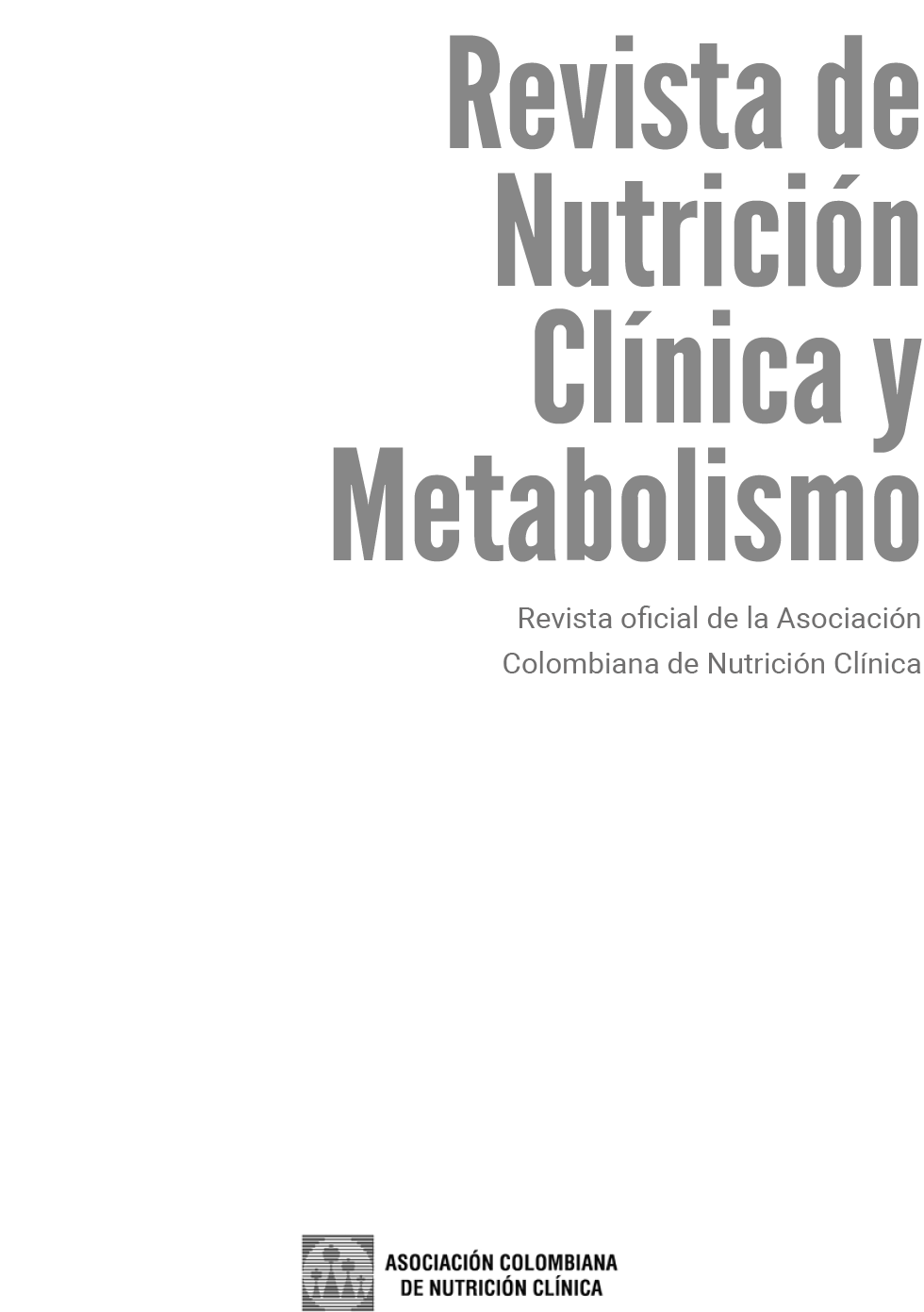 Vista de Revista completa Vol 3 N 1 | Revista de NutriciÃ³n ClÃ­nica y  Metabolismo